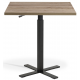 Boost Height Adjustable Meeting Table - 700x700mm